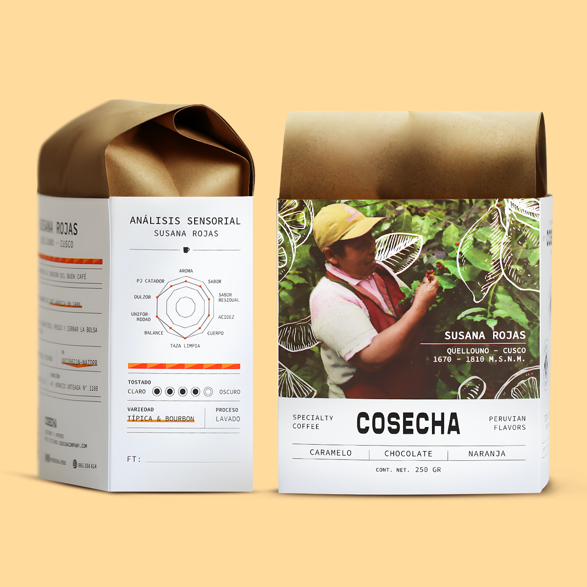 Cusco - Prod. Susana Rojas - 200g coffee bag
