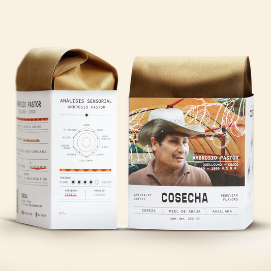 Cusco - Prod. Ambrosio Pastor - 200g coffee bag 